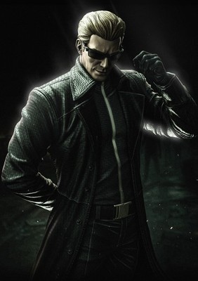 Albert Wesker Figurine Resident Evil Hand Painted Model / DIY Kit 14 pcs