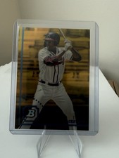 Topps Bowman Heritage Gold Chrome Prospects Mahki Backstrom Braves BHPC-15 /50