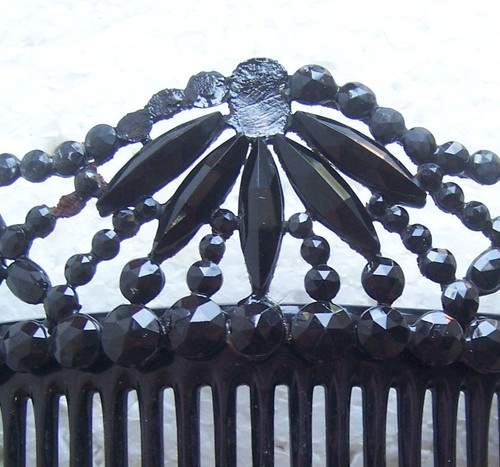 ANTIQUE HAIR COMB -  NO US IMPORT FEES - Afbeelding 2 van 14