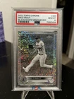 2022 Topps Chrome - Mike Trout #200 Black & White Mini-Diamond Refractor PSA 10