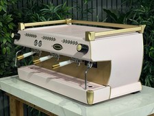 LA MARZOCCO GB5 3 GROUP PINK & GOLD ESPRESSO COFFEE MACHINE COFFEE MAKER