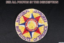 Boy Scouts BSA 1935 National Jamboree Patch Vintage Original READ (JS)