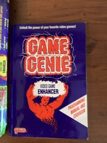 Galoob Nintendo NES Game Genie Video Game Enhancer w/ Manual Vintage - WORKING!