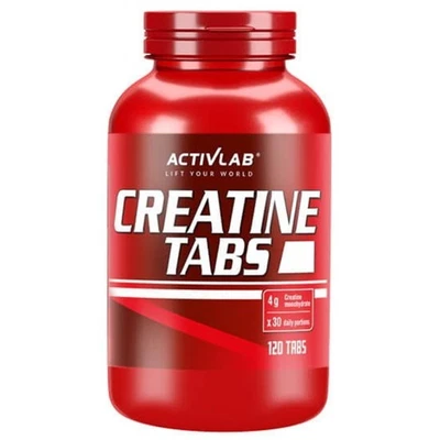 Activlab Creatine Tabs (créatine monohydrate), 120 comprimés