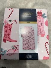 Christmas Cowboy Single Duvet Set