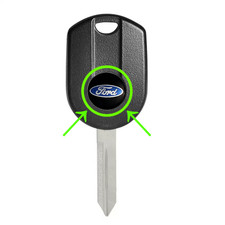 New Ford 2pcs 16mm Replacement Key Emblems Sticker Decal Logo Free Shipping Usa New Ford 2pcs 16mm Replacement Key Emblems Sticker Decal Logo Free Shipping Usa
