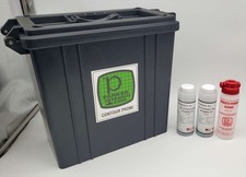 Parker Research Contour Probe Carrying Case Kit w/ Gray Magnetic Powder 14" x 8"
