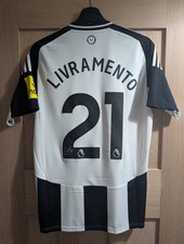 Tino Livramento Signed Newcastle United Football Shirt #21 COA Certified