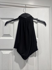 Women’s Fancy Going Out Top Black Size Small