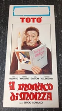 Locandina - IL MONACO DI MONZA - Totò - Macario - Celentano - ITA 1963