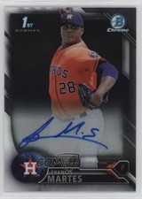 2016 Bowman Chrome Prospect Francis Martes #CPA-FM Auto c6h