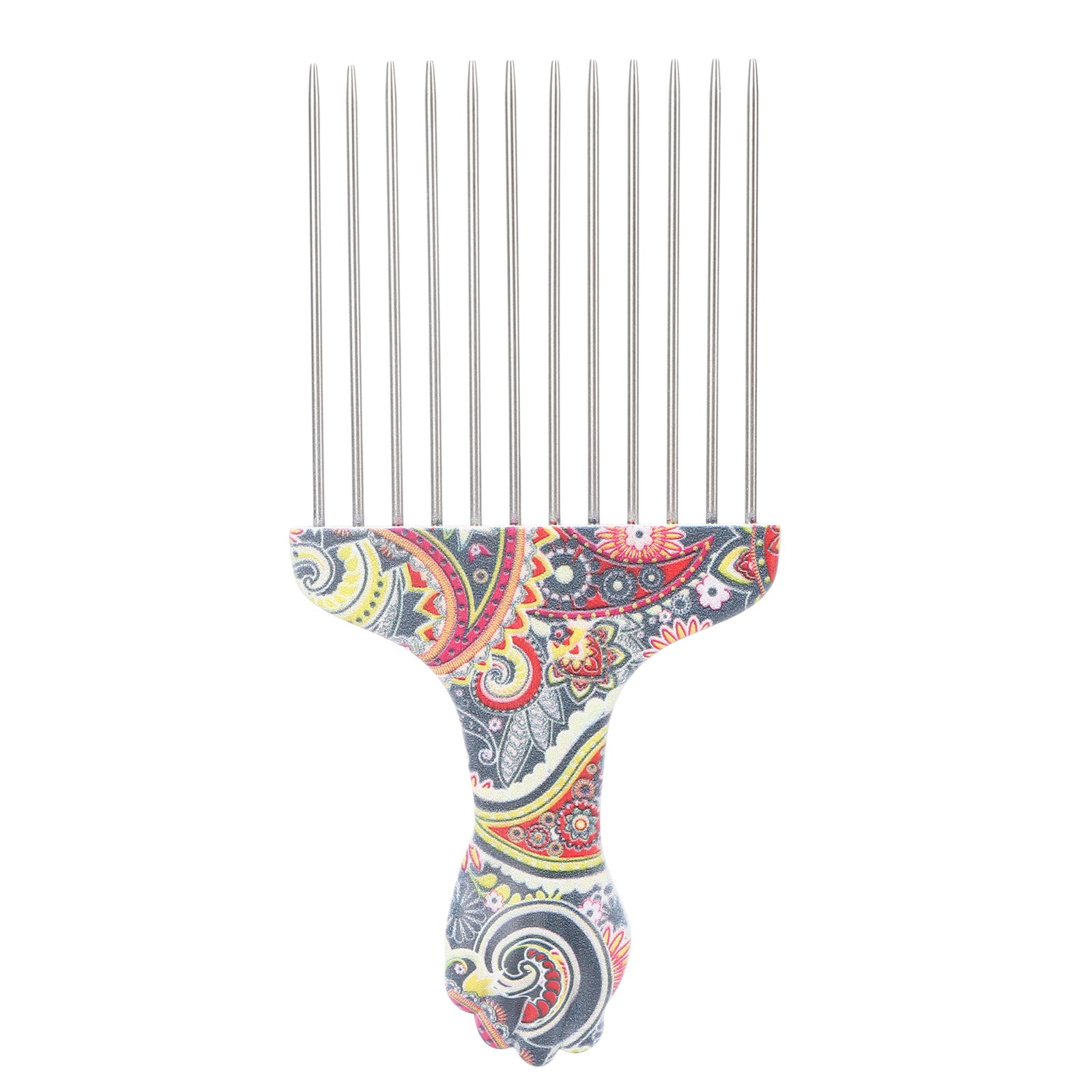 Hair Pick Comb Afro Detangle Hair Pick Comb For Curly Hair Styling(K4 ) BLW