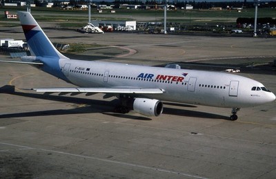 MO259   Aircraftslide/Dia   Air Inter   A300B2-1C   F-BUAI     ''not cut''