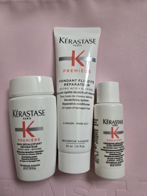 Kerastase Premiere Repairing Kits with pink pouch