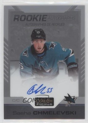 2020-21 O-Pee-Chee Platinum Rookie Auto Sasha Chmelevski #R-SC Auto 5vc