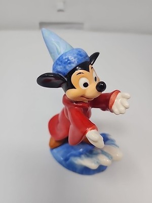 Rare Vintage Disney Goebel Fantasia Sorcerer Mickey Mouse Figurine NO BOX