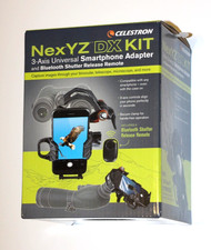 Celestron NexYZ DX Smartphone Adapter for Telescope w/ Bluetooth Remote