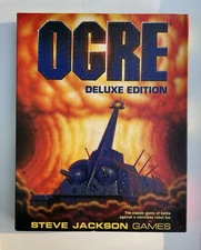 Vintage 1987 Ogre Deluxe Edition Steve Jackson Games 1303 Tabletop Board Game