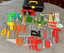 Toy Tools Lot Mixed With Tool Box Play Tools