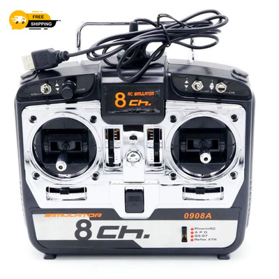 8CH RC Simulator Real Flight Hubschrauber 3D Flugzeug MultiCopter Quad Simulator J
