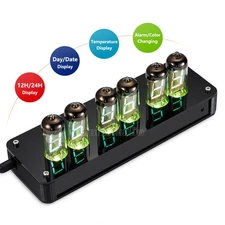 IV-11(ИВ-11) Vintage Nixie Valve Tube Clock VFD USB Digital Desk Clock DIY KIT