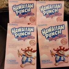 Hawaiian Punch Magic Mix Marshmallow Clouds 4 Boxes Drink Mix Sticks 8 Count