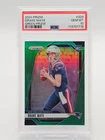 DRAKE MAYE 2024 PANINI PRIZM FOOTBALL GREEN ROOKIE RC #329 PATRIOTS PSA 10 Q7330