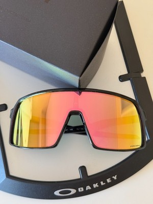 Oakley SUTRO Sunglasses OO9406 Black Frame/ Pink Lens / PRIZM