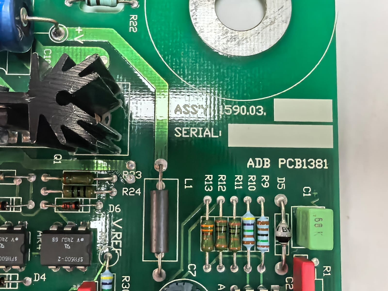 UNKNOWN ADB PCB1381 1590.03 ADB PCB1381 1590.03 PCB BOARD 2