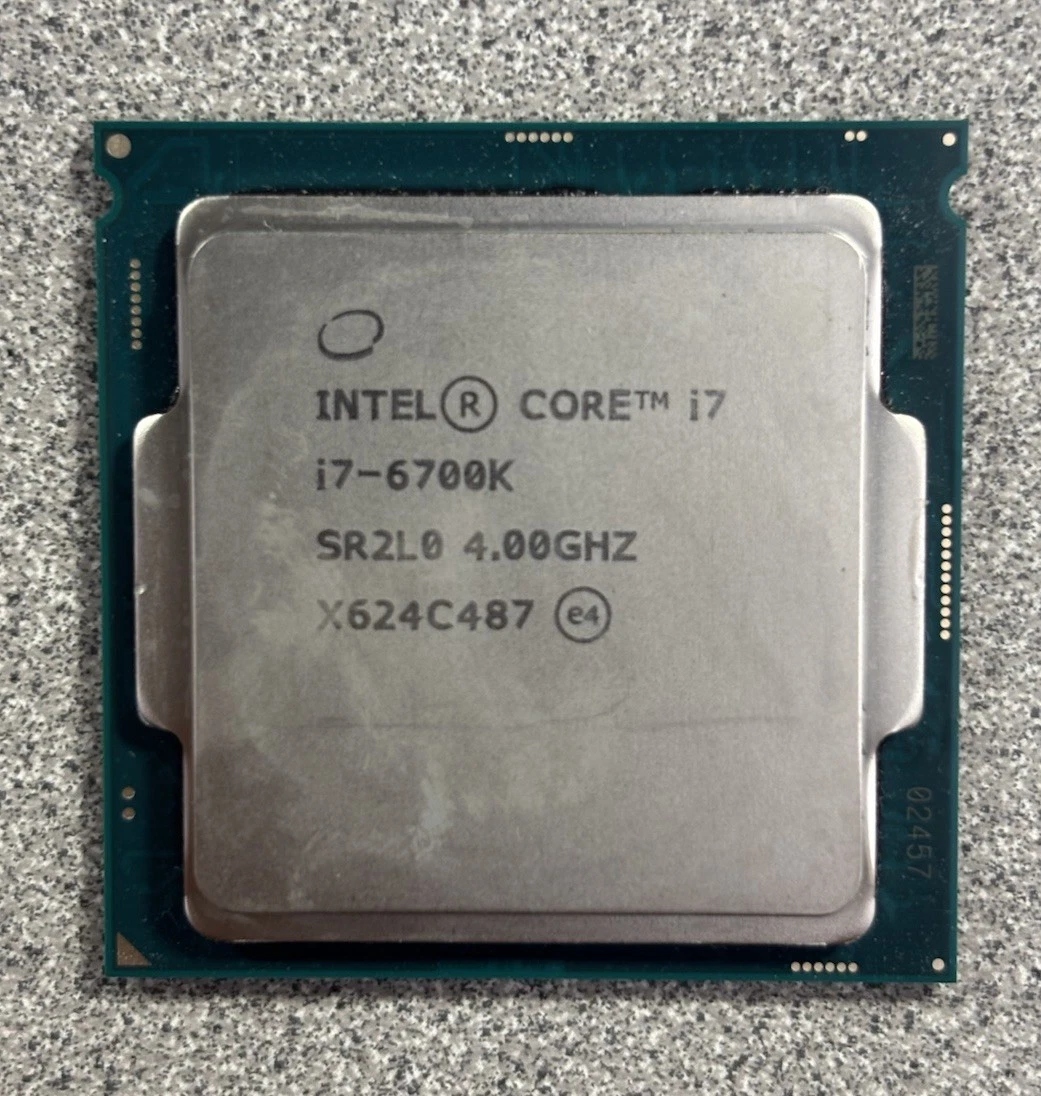 Intel Computer Processors Intel Core i7-6700K Processor Model for