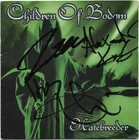 CHILDREN OF BODOM Hatebreeder ALEXANDER HENKKA JASKA JANNE Crew Autograph SIGNED