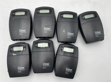 LOT of 7 Listen Tech LR-400-072 Portable Digital Display RF Receiver With Case