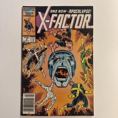 X-Factor #6 First Apocalypse (Marvel Comics July 1986)