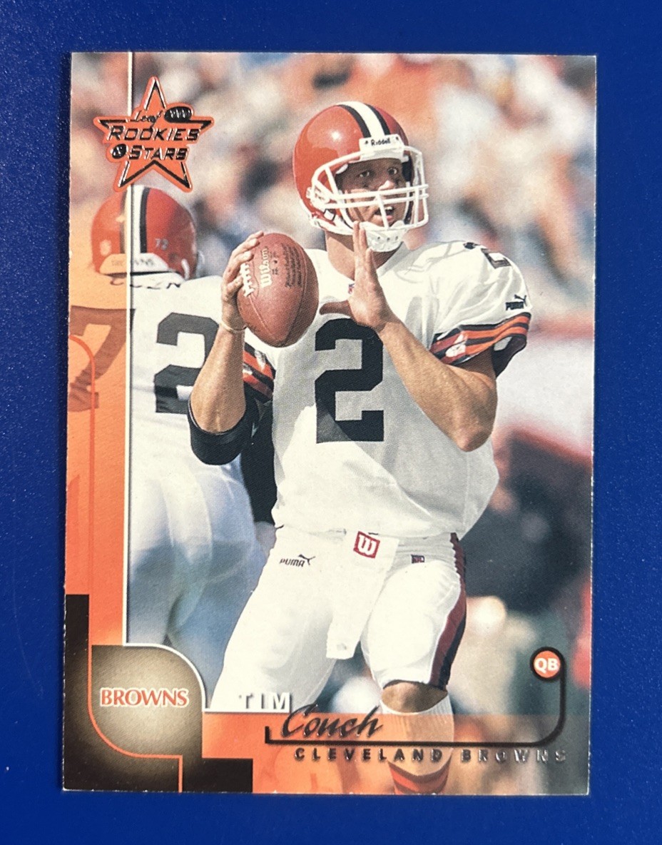 2000 Leaf Rookies & Stars Football Tim Couch Cleveland Browns #21