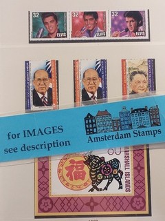 Marshall Islands 1997 2000 MNH collection with good topics in album High CV TOP!