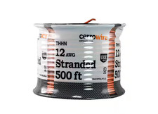 Cerrowire 500 ft. 12 Gauge Orange Stranded Copper THHN Wire