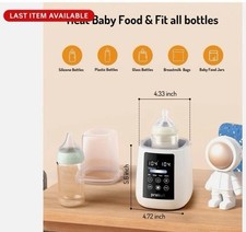 Bottle Warmer And Sanitizer Safely Warms Breast Milk And Formula Bottles Eash 