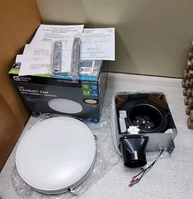 Commercial Electric80 /110 CFM Ceiling/Wall Mount Fan With Humidity Sensing 