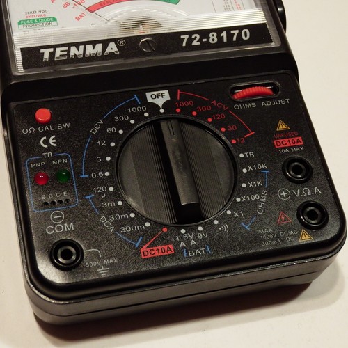 TENMA - 72-8170 - Analog Multimeter - 6 Functions *Unit only - Picture 9 of 20