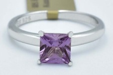 AAA 1.55 Cts ALEXANDRITE SOLITAIRE RING .925 Sterling Silver -Made in USA - NWT