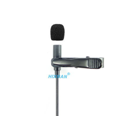 HIXMAN LM3 OmniDirectional Lavalier Lapel LAV Microphone For Wireless Systems