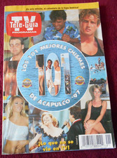 TV GUIDE revista ACAPULCO JUAN GABRIEL ROCIO DURCAL GABRIEL SOTO PAULINA RUBIO