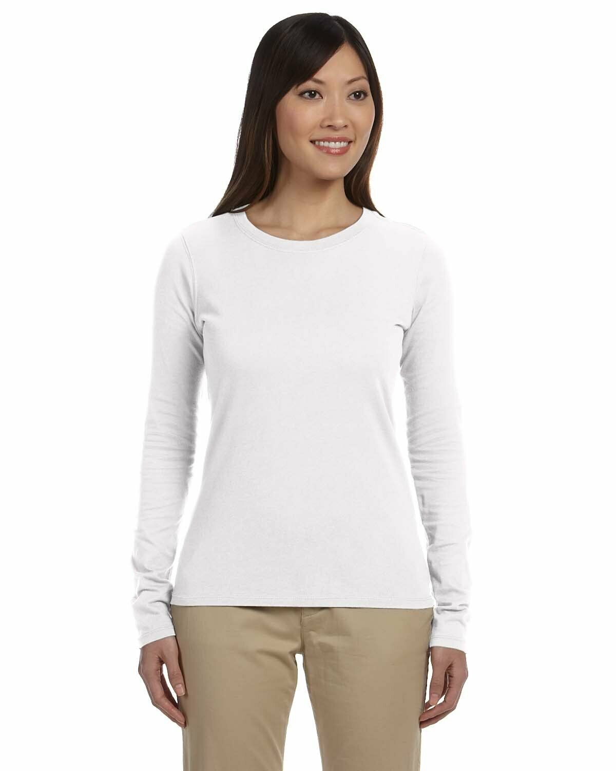 econscious Women's 100% Organic Cotton Classic Long-Sleeve T-Shirt EC3500 S-2XL