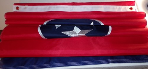 NYLON TENNESSEE STATE FLAG - SEWN WITH EMBROIDERED STARS - NEW 210D 3X5 FLAG - Picture 5 of 5