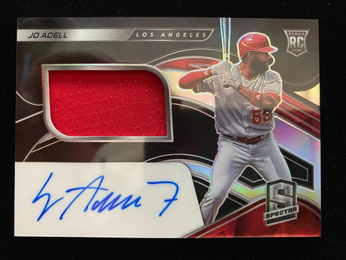 2021 Panini Spectra JO ADELL Rookie #138 Jersey Prizm Auto #/199 Angels RPA RC