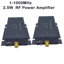 2X 2.5W Radio RF Power Amplifier 1-1000MHz 2mW In 1-2.5W Out Power Amplifier USA