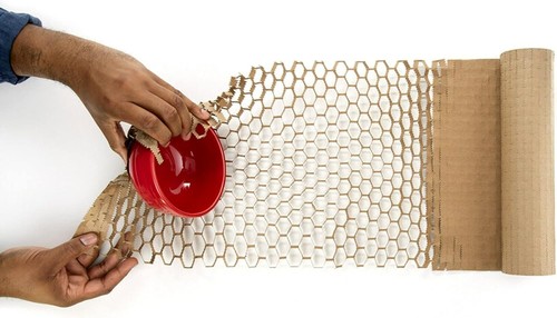 Scotch Cushion Lock Protective Wrap, 12 in x 30 ft, Sustainable Packaging - Picture 2 of 7