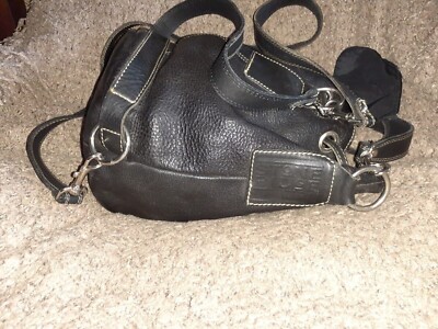 Stone Ridge-Genuine Thick Black Leather-Backpack-2 Back Straps-1 Top Handle-NM WG143-9110 Wrangler 100% Genuine Leather Backpack - Black  main image 4