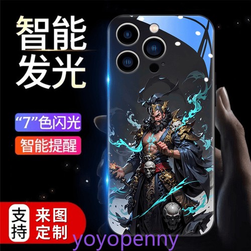 Induction LED Light Call Flash Phone Case Cover for iPhone 16 15 14 13 Pro Max - Picture 6 of 11