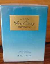Avon Far Away Infinity Women’s Eau de Parfum Spray Perfume BLUE, 50 mL 1.7 Fl Oz